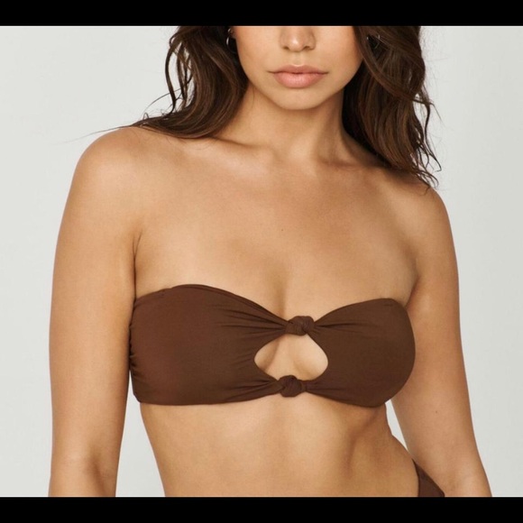 BATHING SUIT IN CHOCOLATE - Picture 2 of 4